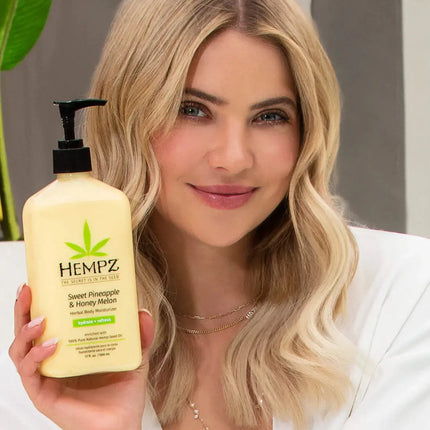 Hempz Sweet Pineapple & Honey Melon Herbal Body Moisturizer 500 ml.