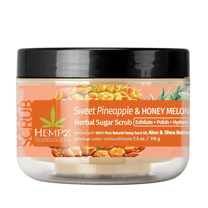 Hempz Sweet Pineapple & Honey Melon Herbal Body Scrub