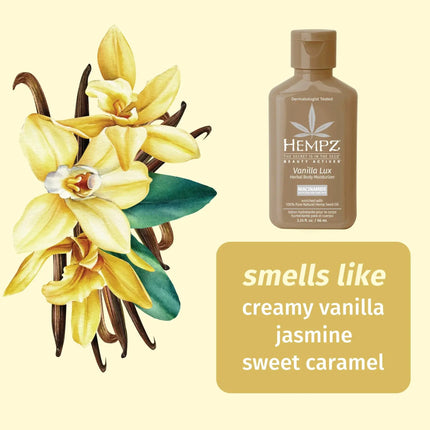 Hempz Travel-Size Vanilla Lux Herbal Body Moisturizer