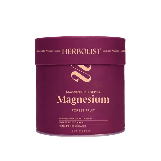 Herbolist Magnesium Poeder Nacht Forest Fruit