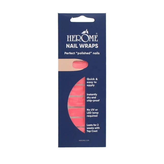Herôme Nail Wraps Bubblegum