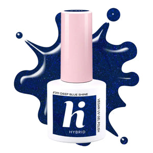 Gel UV brillance bleu profond 311