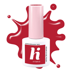 Hi Hybrid 376 Resilient Red UV Gel Polish