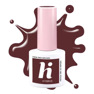 Hi Hybrid 406 Red Brown UV Gel Polish