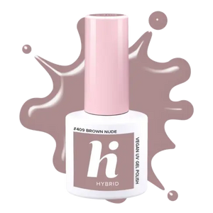 Hi Hybrid 409 Brown Nude UV Gel Polish