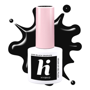 Hi Hybrid 415 Black Graphite UV Gel Polish