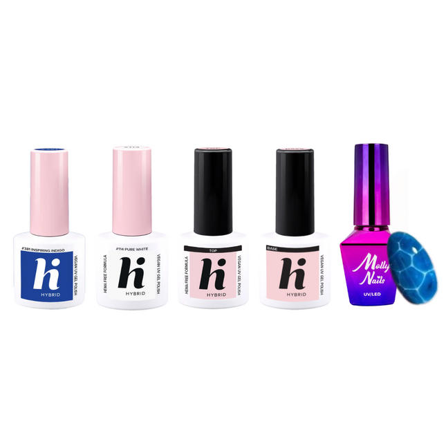 Hi Hybrid Pool Nails Set