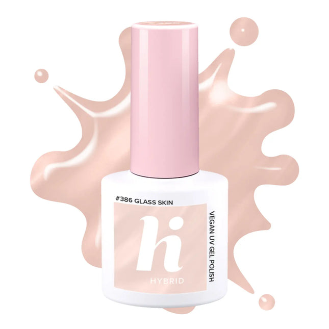 Hi Hybrid UV Gel Polish Glass Skin 386