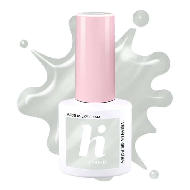 Hi Hybrid UV Gel Polish Milky Foam 385