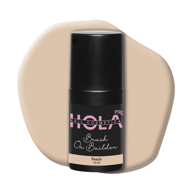 Hola Nail Cosmetica Brush On Builder Peach