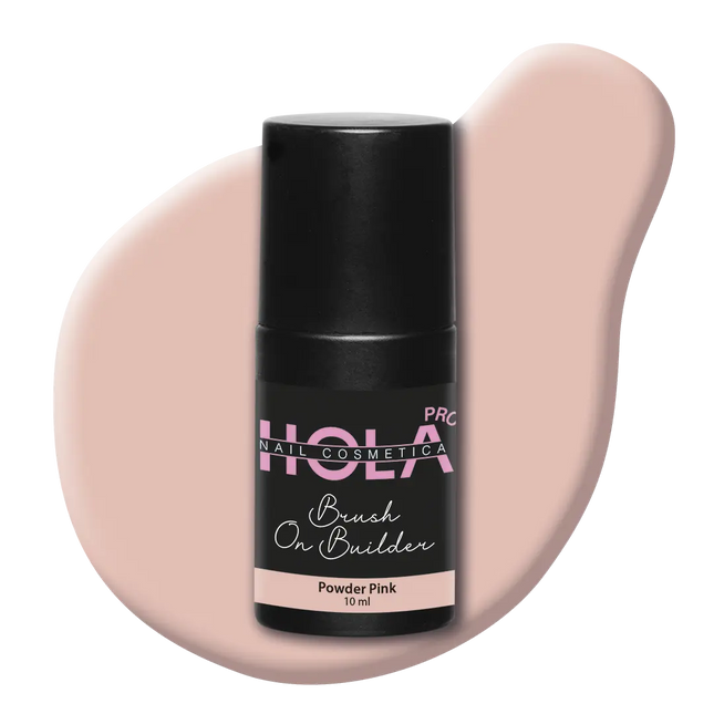 Hola Nail Cosmetica Brush On Builder Powder Pink