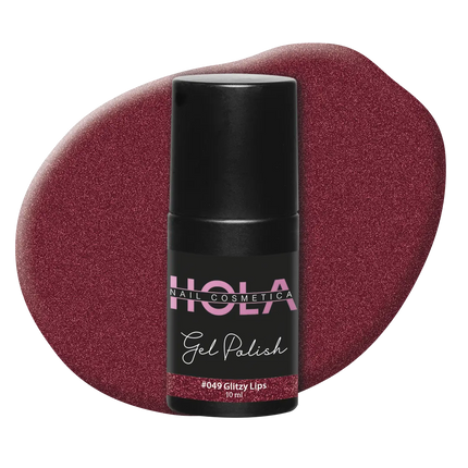 Hola Nail Cosmetica Gelpolish #049 Glitzy Lips