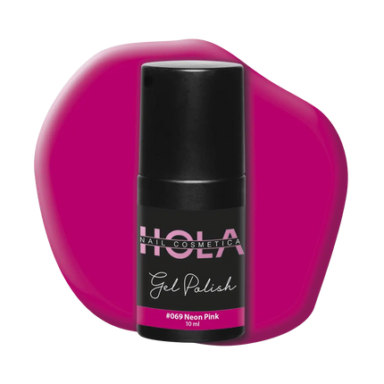 Hola Nail Cosmetica Gelpolish #069 Neon Pink