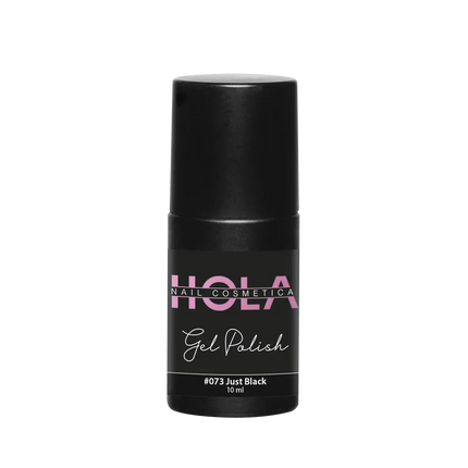 Hola Nail Cosmetica Gelpolish #073 Just Black