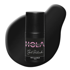 Hola Nail Cosmetica Gelpolish #073 Just Black