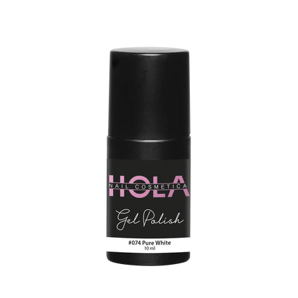 Hola Nail Cosmetica Gelpolish #074 Pure White