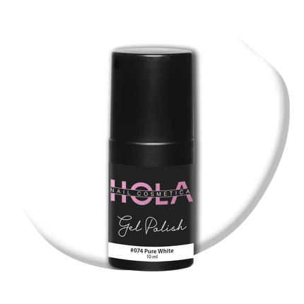Hola Nail Cosmetica Gelpolish #074 Pure White