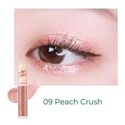 Holika Holika Eye Metal Glitter 09 Peach Crush