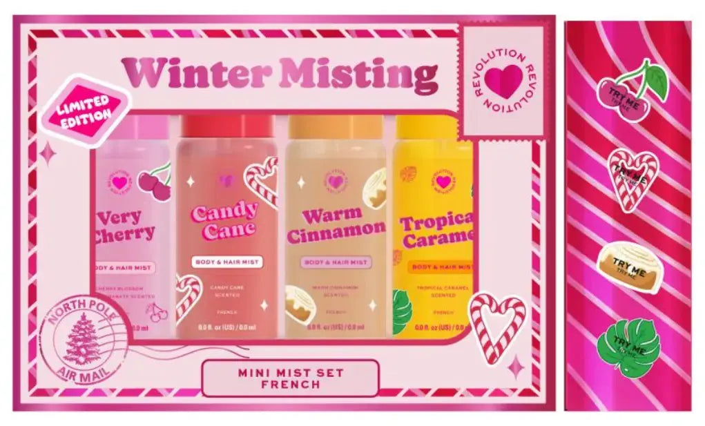 I Heart Revolution Misting You Mini Body Mist Set