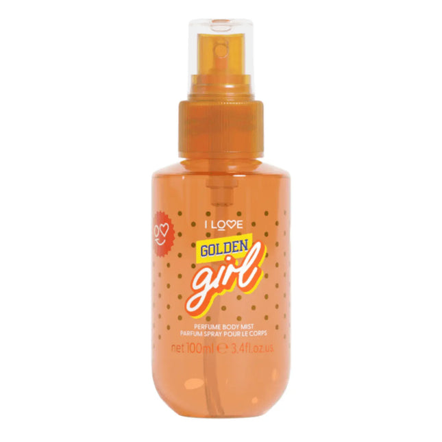 I Love Golden Girl Perfumed Body Mist