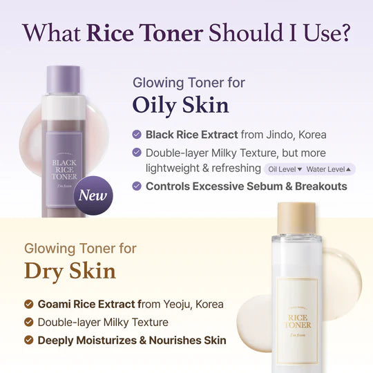 I'm From Black Rice Toner 30 ml.