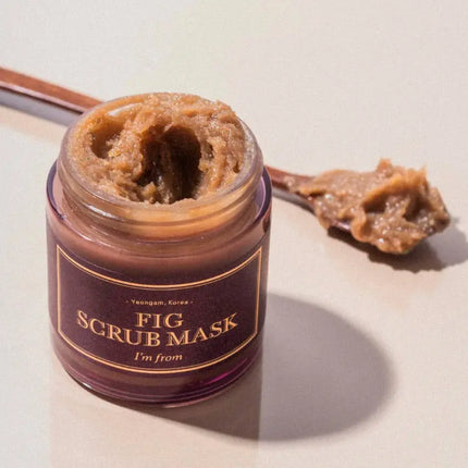 I'm From Fig Scrub Mask
