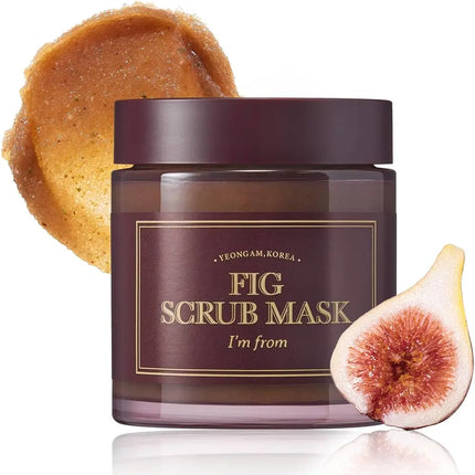 I'm From Fig Scrub Mask