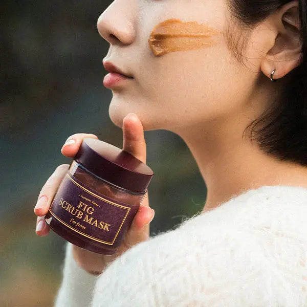 I'm From Fig Scrub Mask