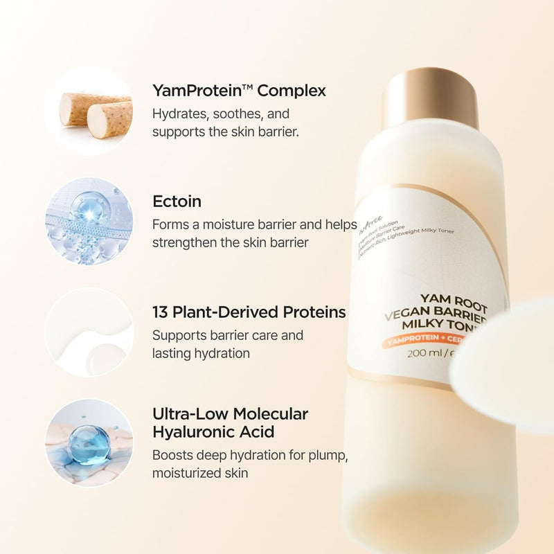 Isntree Yam Root Vegan Barrier Milky Toner
