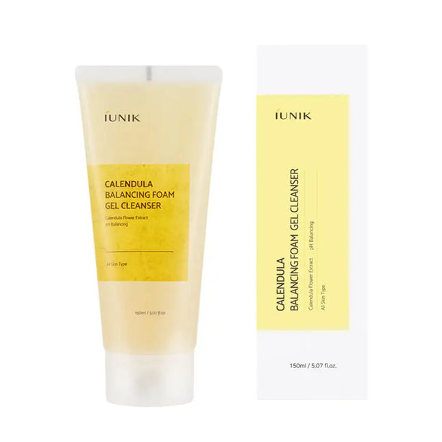 iUnik Calendula Balancing Foam Gel Cleanser