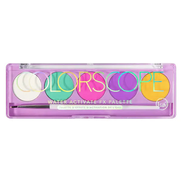 J.Cat Beauty Colorscope Water Activating Liner Palette Bright Pastel