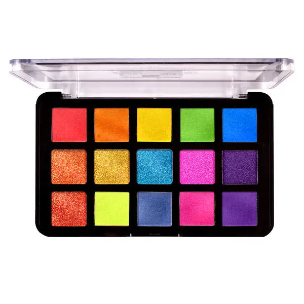 J.Cat Beauty Dia And Noche Tri Element 15 Pigment Palette Peak Time