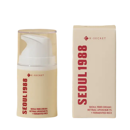 K-Secret Seoul 1988 Cream: Retinal Liposome 1% + Fermented Bean