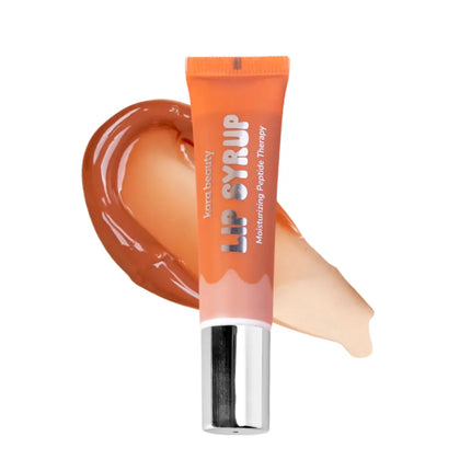 Kara Beauty Lip Syrup Moisturizing Peptide Therapy Soft Brown