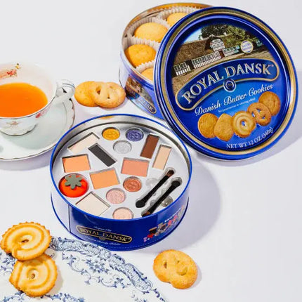 Kara Beauty Royal Dansk® Cookie Tin Creative Beauty Palette