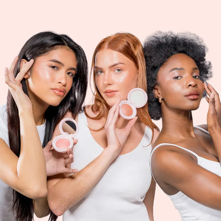 Kara Beauty Sunlit Glow Baked Luminous Blush Champagne Sky