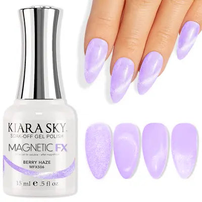 Kiara Sky Magnetic Soak-off Gel Polish Berry Haze