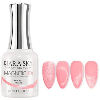 Kiara Sky Magnetic Soak-off Gel Polish Rosaly