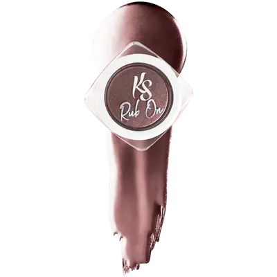 Kiara Sky Rub On Chrome Nail Powder Rose Gold