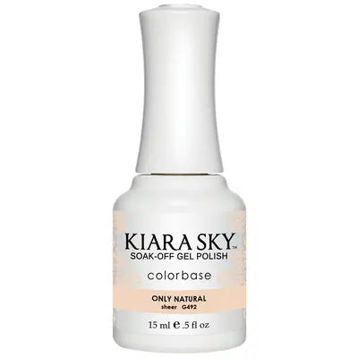 Kiara Sky Soak-off Gel Polish Only Natural
