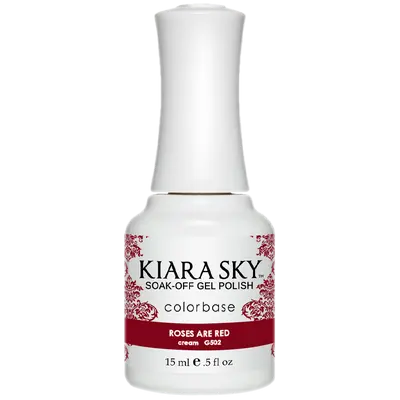 Kiara Sky Soak-off Gel Polish Roses Are Red