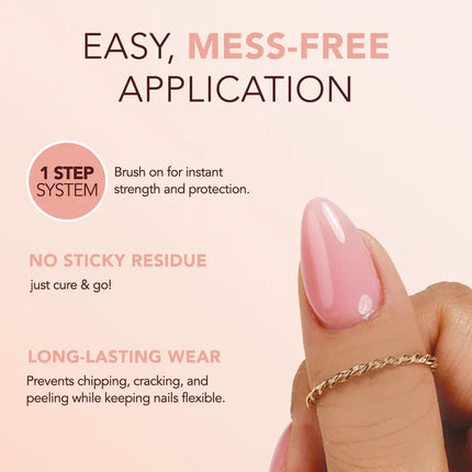 Kiara Sky Tinted Rubber Top Coat Cashmere Delight
