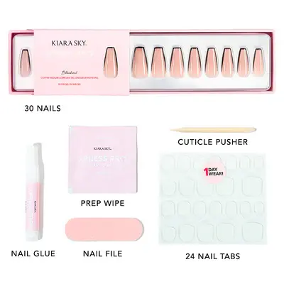 Kiara Sky xPress Pro Press-on Nails Blackout
