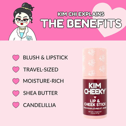 KimChi Chic Beauty Kim Cheeky Lip & Cheek Stick Bitten