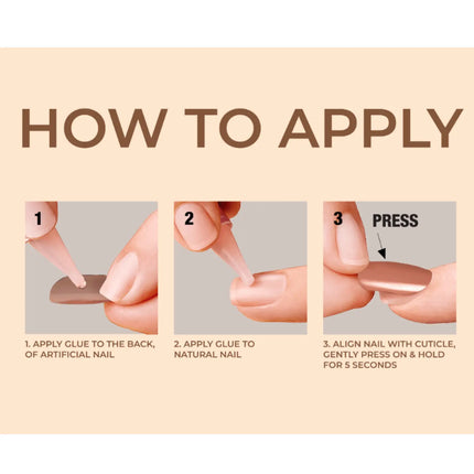 Kiss Impress Color Bare But Better Nails Flare