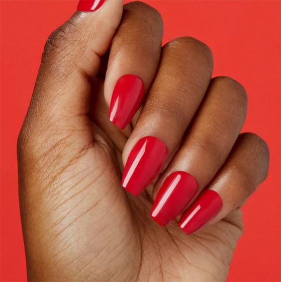 Kiss Impress Color Press-On Nails Coffin Reddy or Not