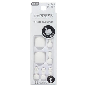 Impress Toenails Angel Vibes
