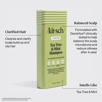 Kitsch Clarifying Tea Tree & Mint Shampoo