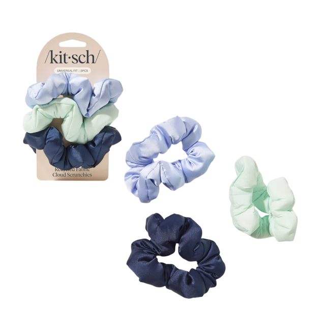 Kitsch Cloud Scrunchies 3pc Set Garden Bouquet