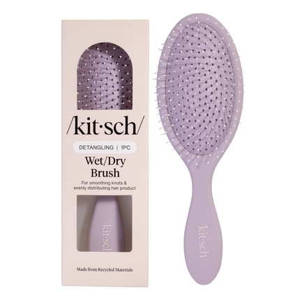 Kitsch Detangling Wet/Dry Brush Soft Violet